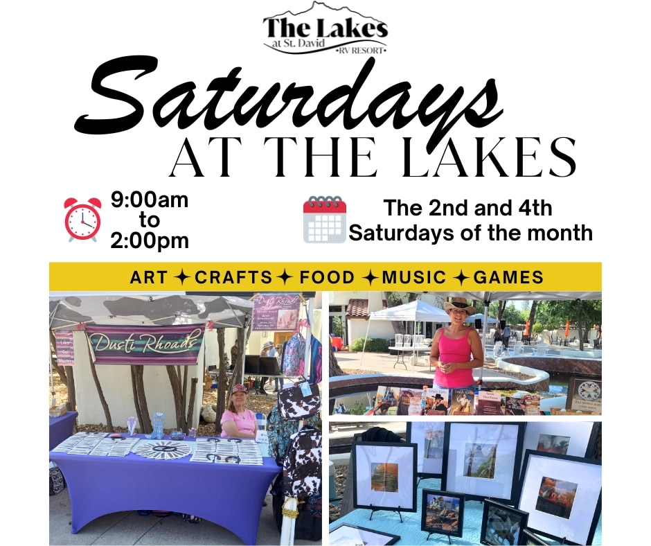 Saturdays at The Lakes Event Calendar Pic