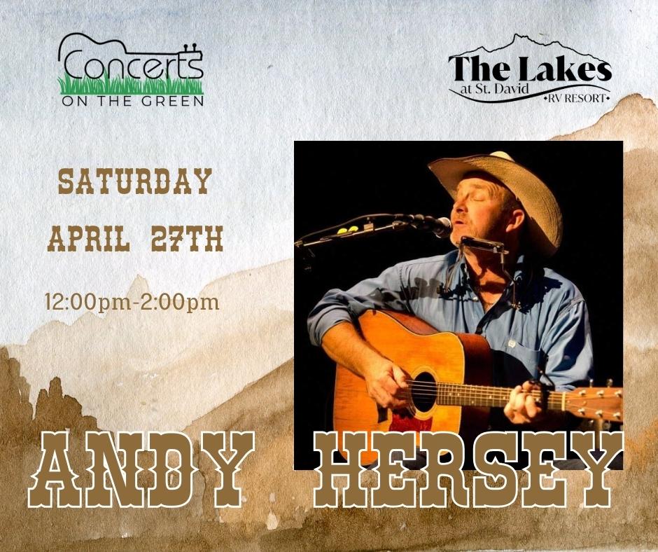 Concerts On The Green- Andy Hersey