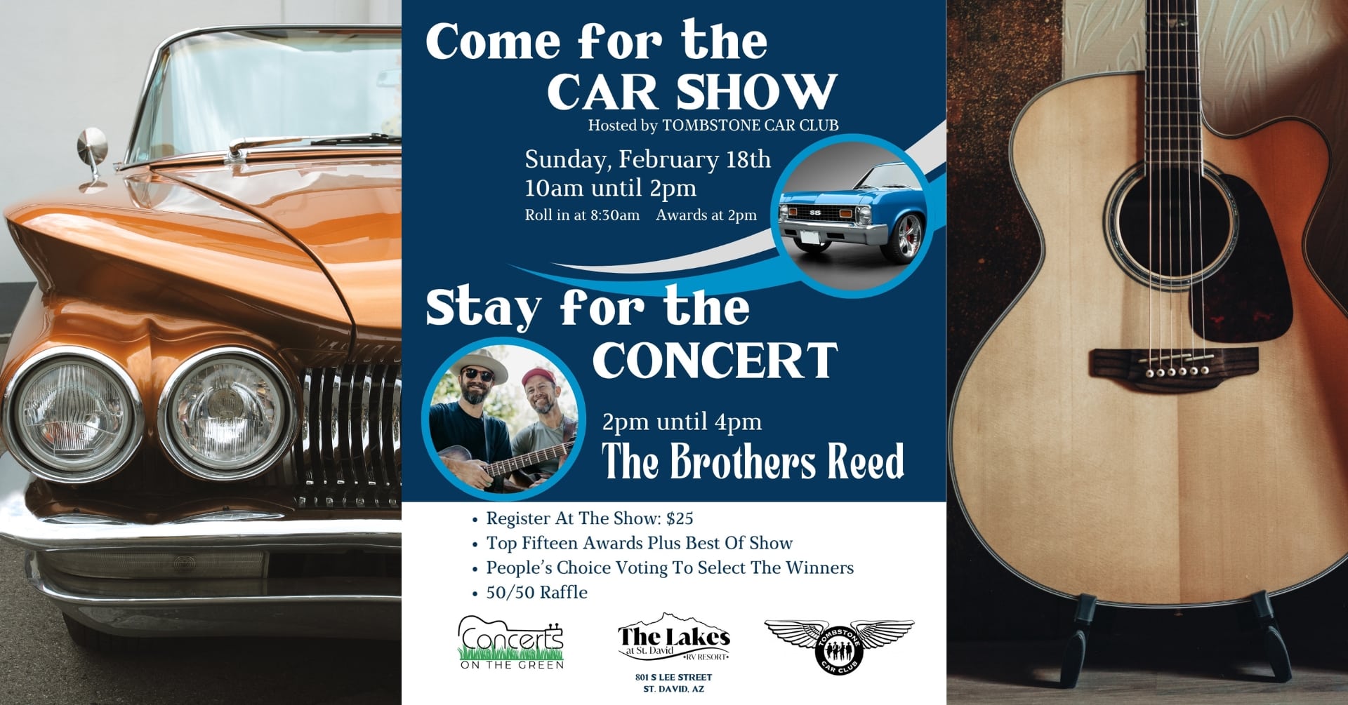 Car show & Concert Event Cover