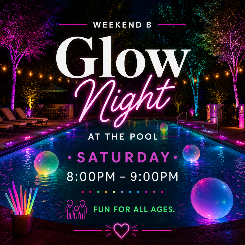 Weekend B Glow Night at the Pool